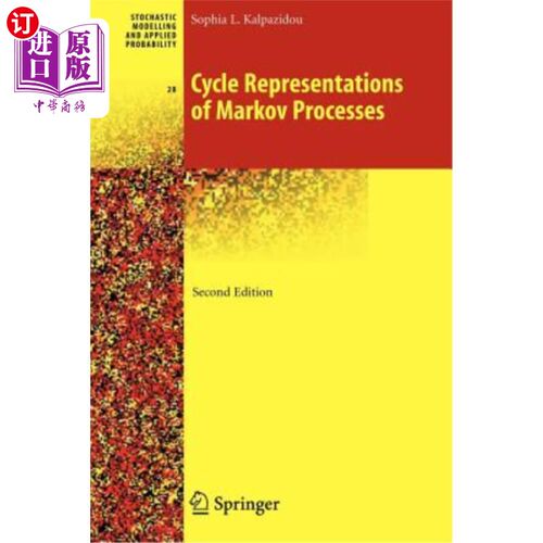 海外直订Cycle Representations of Markov Processes 马尔可夫过程的循环表示