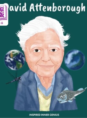 David Attenborough: (Children's Biography Book, Kids Ages 5 to 10, Naturalist, W 大卫·阿滕伯勒:(儿童传记，5【中商原版】