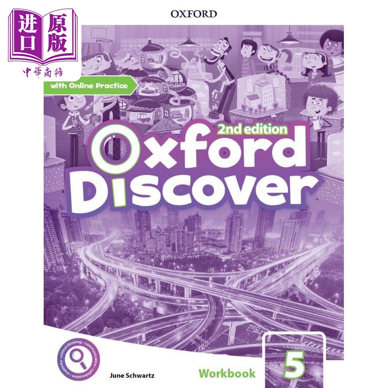 Oxford Discover 2e Level 5 Workbook with Online Practice 牛津少儿英语探索系列 练习册含线上练习 5级 英文原版【中商原版】