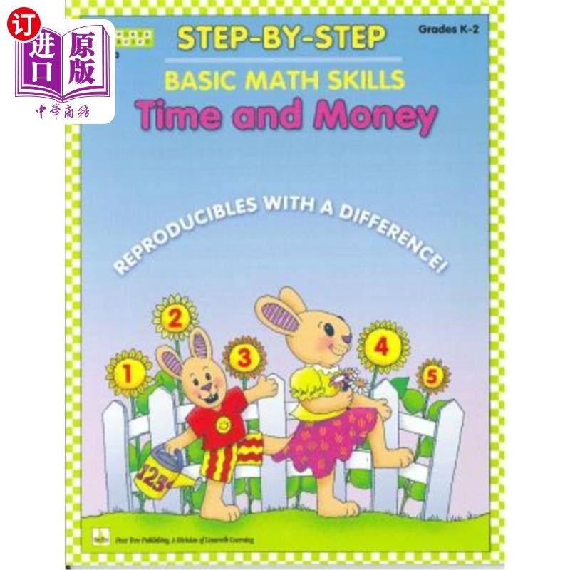 海外直订Step by Step Math: Time and Money 循序渐进的数学:时间和金钱