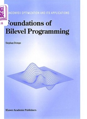 海外直订Foundations of Bilevel Programming 双层规划的基础