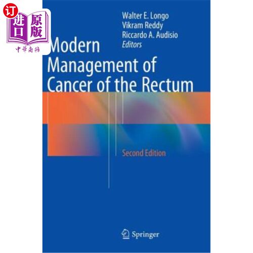 海外直订医药图书Modern Management of Cancer of the Rectum 直肠癌的现代管理
