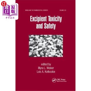 海外直订医药图书Excipient Toxicity and Safety 赋形剂毒性和安全性