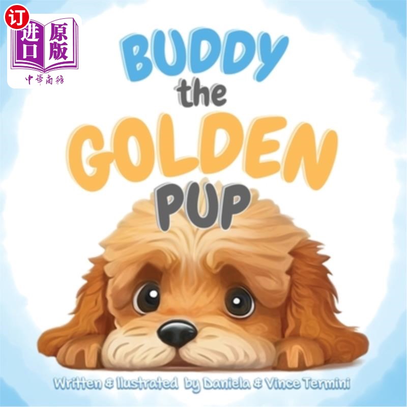 海外直订Buddy the Golden Pup 金色小狗巴迪