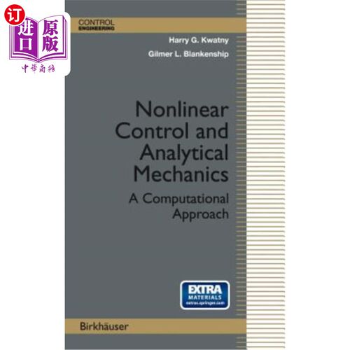 海外直订Nonlinear Control and Analytical Mechanics: A Computational Approach 非线性控制与分析力学:一种计算方法