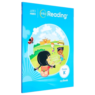 现货 【单册学生套装】美国原版HMH Into Reading Student myBook Softcover Grade K 幼儿园语言艺术阅读学生书