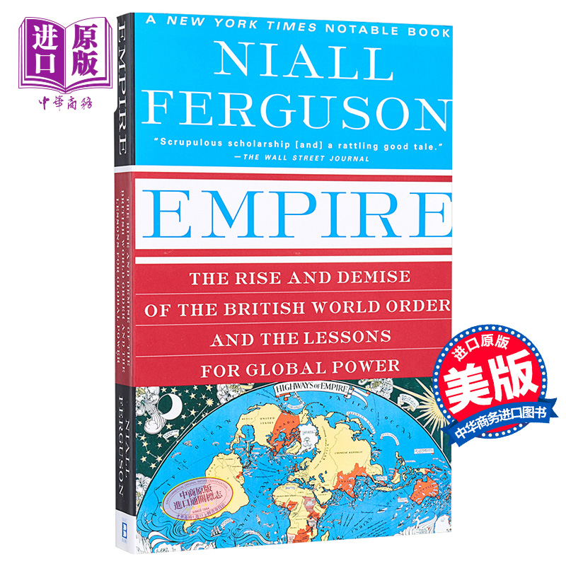 现货【中商原版】帝国英文原版 Empire Basic Books Niall Ferguson历史-封面