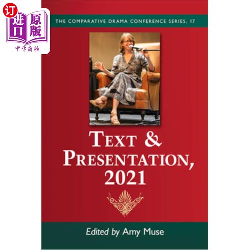 海外直订Text & Presentation, 2021 文本和演示，2021年