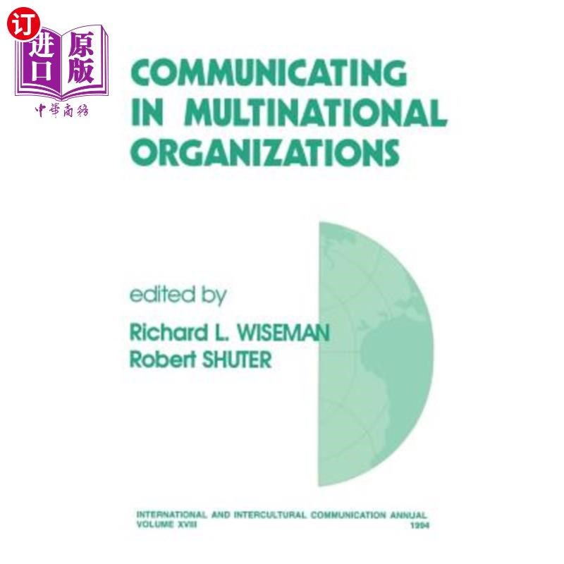 海外直订Communicating in Multinational Organizations 跨国组织中的沟通