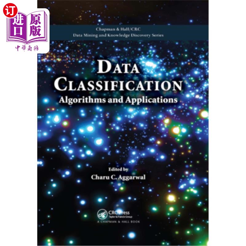 海外直订Data Classification: Algorithms and Applications 数据分类:算法和应用