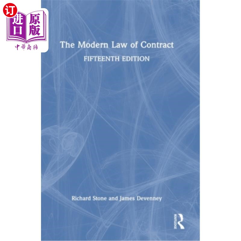 海外直订The Modern Law of Contract 现代合同法