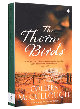 荆棘鸟小说 英文原版 Thorn Birds Colleen McCullough 考琳.麦卡洛 经典小说 英语四级读物 名著小说 中商原版