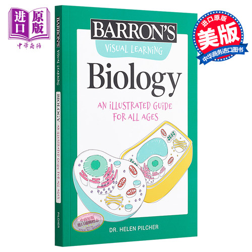 生物学 Barrons Visual Learning Biology  Helen Pilcher【中商原版】