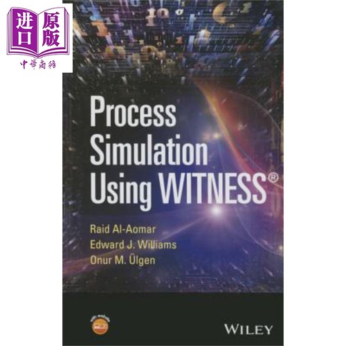 现货 使用证据的过程模拟Process Simulation Using Witness Raid Al Aomar  英文原版 【中商原版】 Wiley