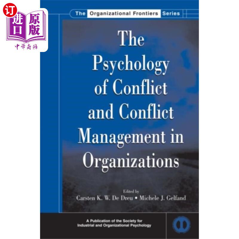 海外直订Psychology of Conflict and Conflict Management i... 组织冲突心理学与冲突管理