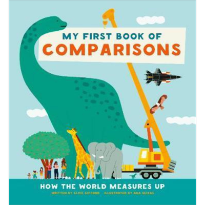 现货 My First Book of Comparisons 我的一本对比书 英文原版 进口图书 儿童知识绘本 亲子图画书 插图童书 5-7岁【中商原版】