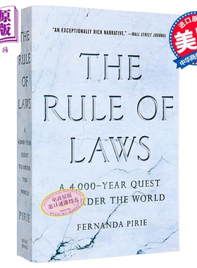 法的规则 4000年世界秩序的探索 牛津大学法律人类学教授费尔南达 皮里 The Rule of Laws Fernanda Pirie【中商原版】