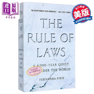 法的规则 4000年世界秩序的探索 牛津大学法律人类学教授费尔南达 皮里 The Rule of Laws Fernanda Pirie【中商原版】