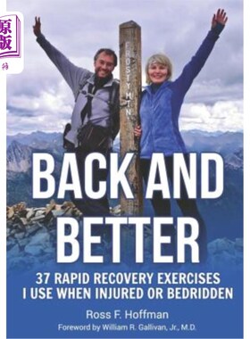海外直订医药图书Back and Better: 37 Rapid Recovery Exercises I Use When Injured or Bedridden 背部和更好:37快速恢复