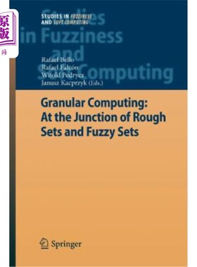 海外直订Granular Computing: At the Junction of Rough Sets and Fuzzy Sets 粒度计算：粗糙集与模糊集的结合点