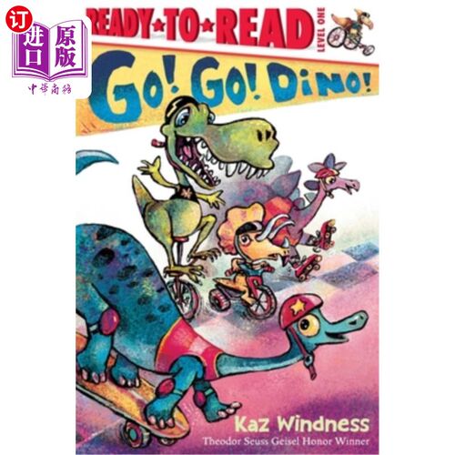 海外直订Go! Go! Dino!: Ready-To-Read Level 1 走吧!走吧!恐龙!： Ready-To-Read Level 1
