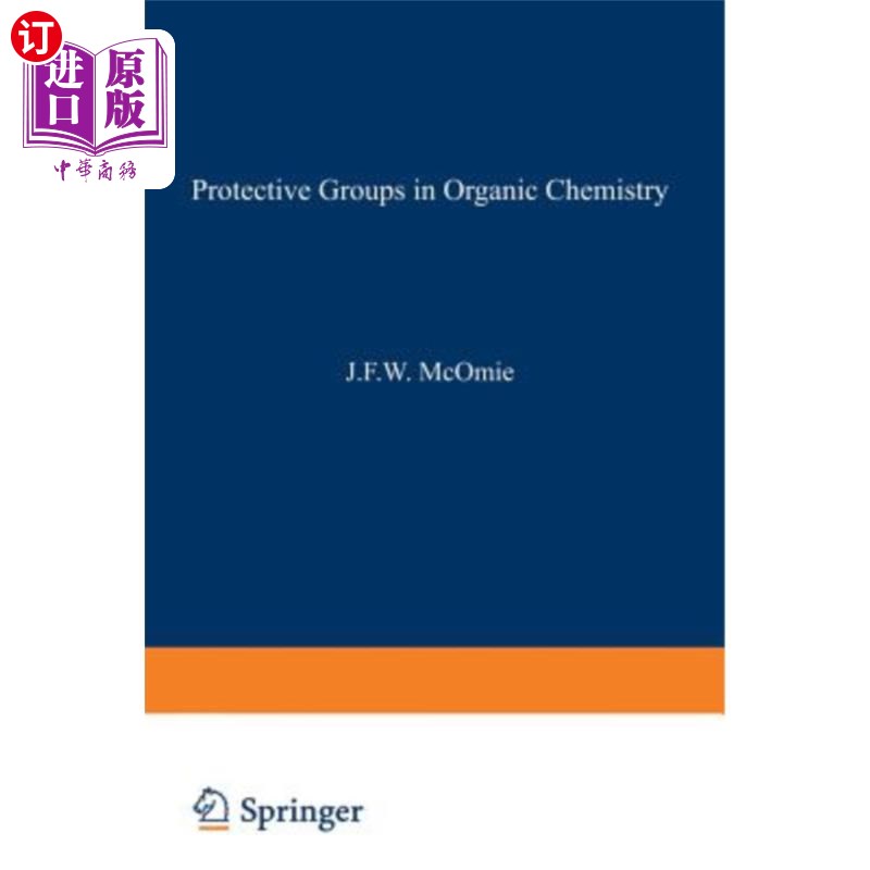 海外直订Protective Groups in Organic Chemistry有机化学中的保护基团-封面