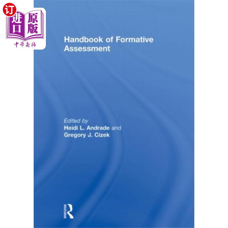 海外直订Handbook of Formative Assessment 形成性评估手册