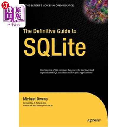 海外直订The Definitive Guide to SQLite SQLite权威指南