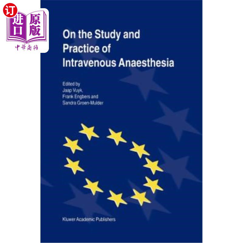 海外直订医药图书On the Study and Practice of Intravenous Anaesthesia 静脉麻醉的研究与实践