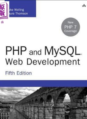 现货 PHP和MySQL Web开发 豆瓣阅读 英文原版 PHP and MySQL Web Development Luke Welling【中商原版】