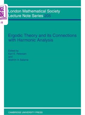 海外直订Ergodic Theory and Harmonic Analysis: Proceedings of the 1993 Alexandria Confere 遍历理论与调和分析：1993年