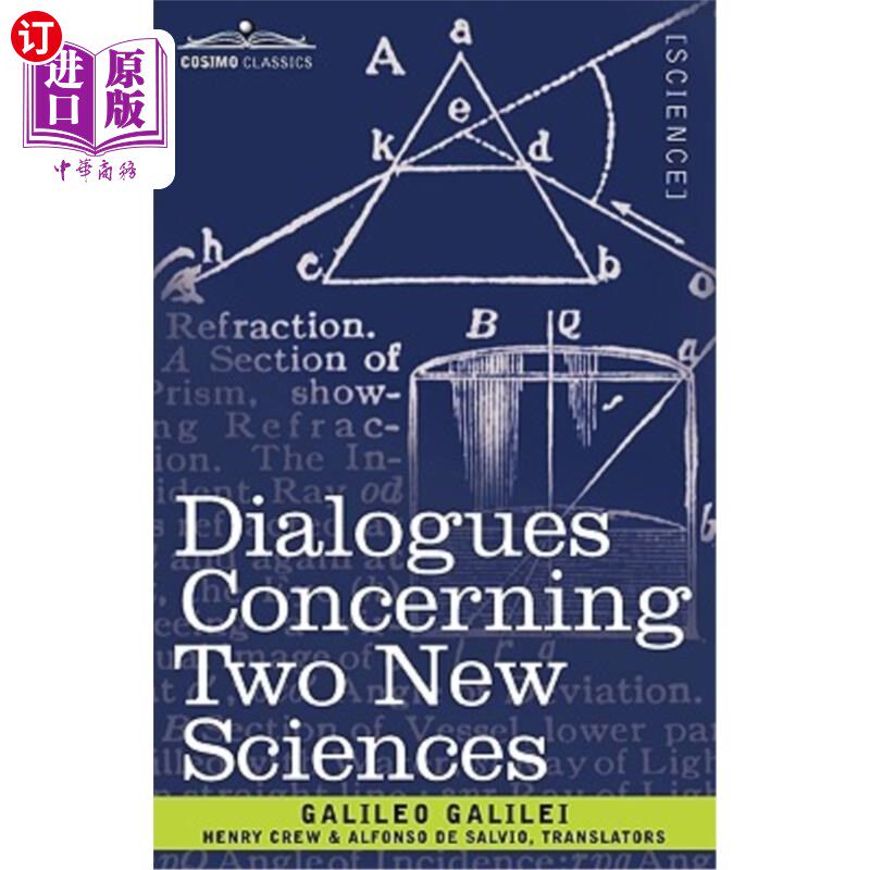 海外直订Dialogues Concerning Two New Sciences 关于两门新科学的对话