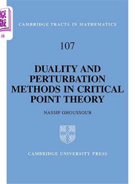海外直订Duality and Perturbation Methods in Critical Point Theory 临界点理论中的对偶与摄动方法