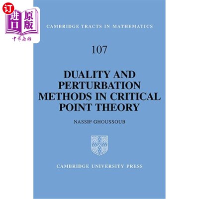 海外直订Duality and Perturbation Methods in Critical Point Theory 临界点理论中的对偶与摄动方法