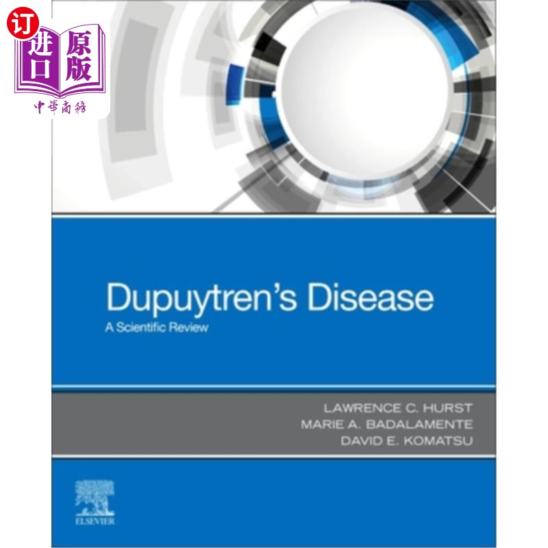 海外直订医药图书Dupuytren's Disease: A Scientific Review 掌腱膜病:一项科学综述