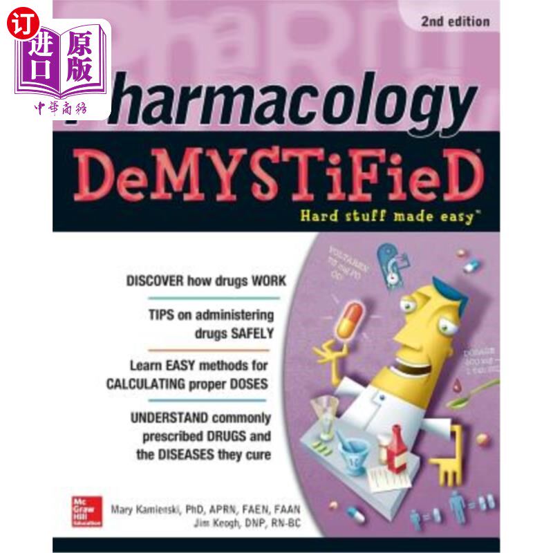 海外直订医药图书Pharmacology Demystified, Second Edition 《药理学解谜》，第二版