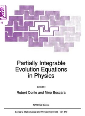 海外直订Partially Integrable Evolution Equations in Physics 物理中的部分可积演化方程