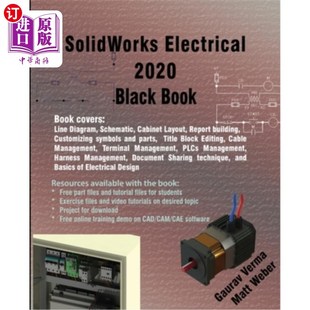 海外直订SolidWorks Electrical 2020 Black Book SolidWorks Electrical 2020黑皮书