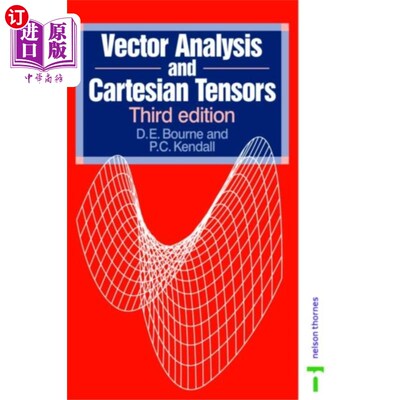 海外直订Vector Analysis and Cartesian Tensors, Third edi... 向量分析和笛卡尔张量，第三版