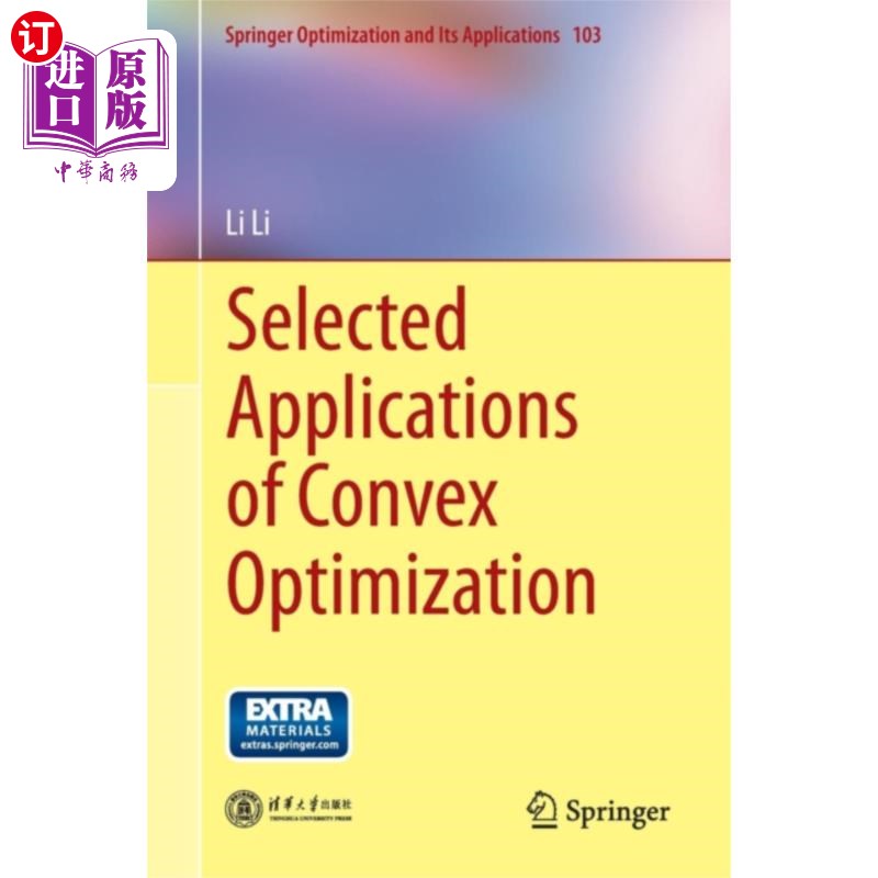 海外直订Selected Applications of Convex Optimization 凸优化的若干应用