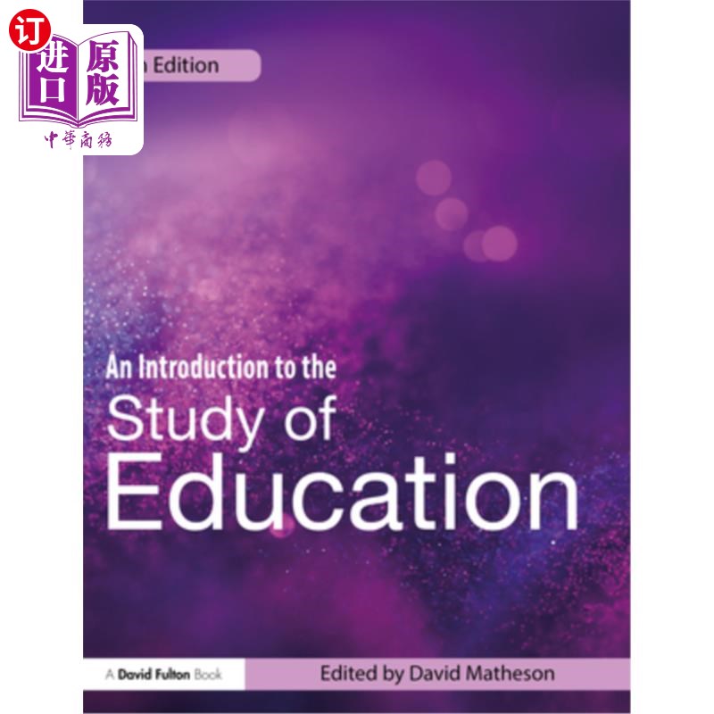 海外直订An Introduction to the Study of Education 教育研究导论