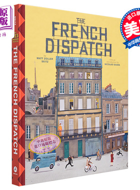 现货 韦斯 安德森系列 法兰西特派 电影设定集 英文原版 The Wes Anderson Collection The French Dispatch【中商原版】