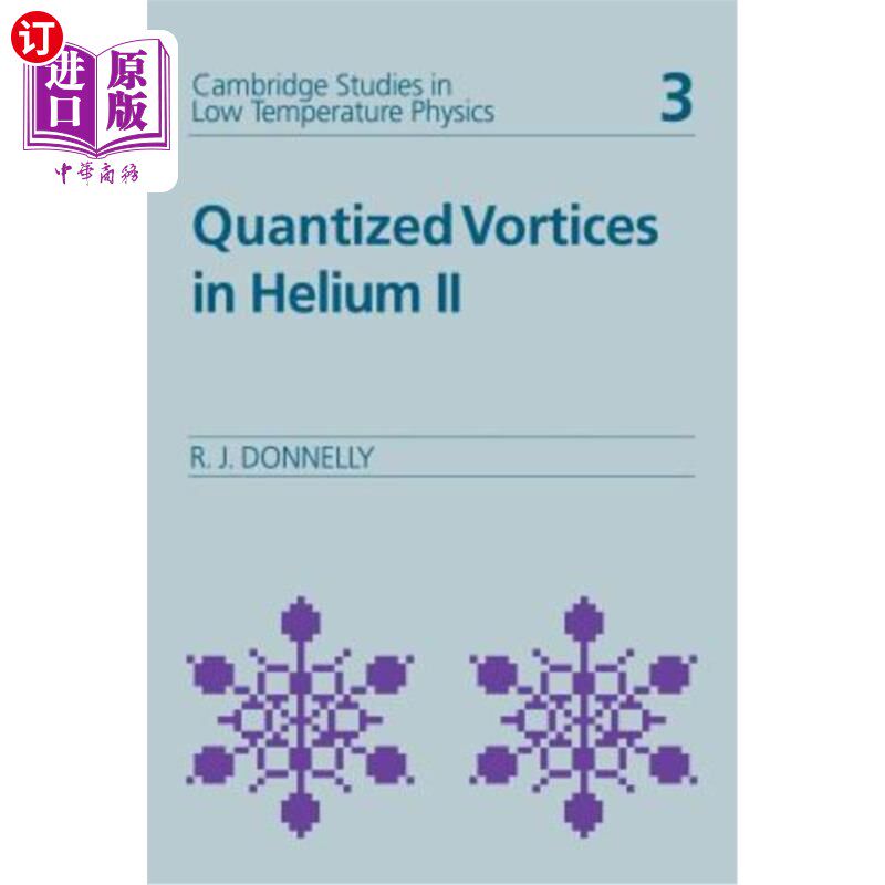 海外直订Quantized Vortices in Helium II 氦II中的量子化涡