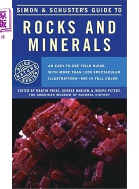 海外直订Simon & Schuster's Guide to Rocks and Minerals 西蒙和舒斯特的岩石和矿物指南