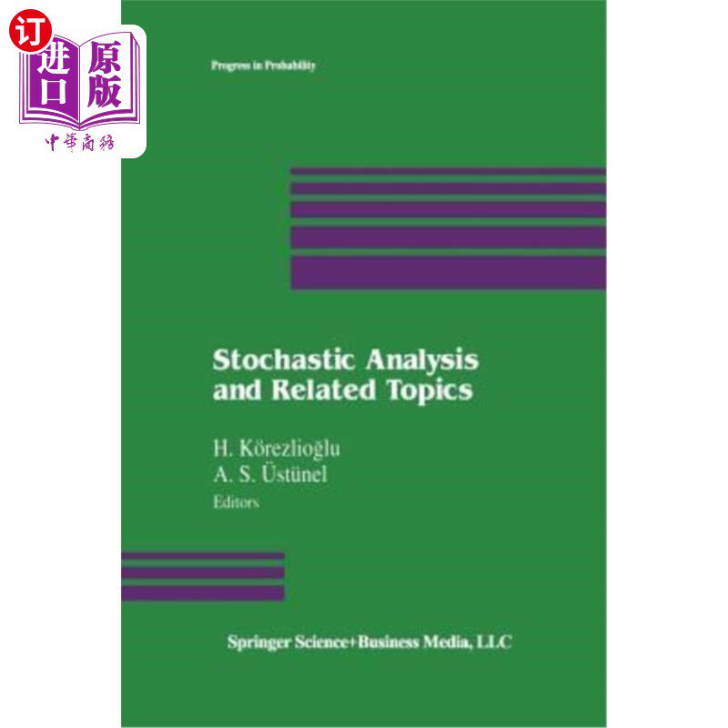 海外直订Stochastic Analysis and Related Topics 随机分析及相关课题