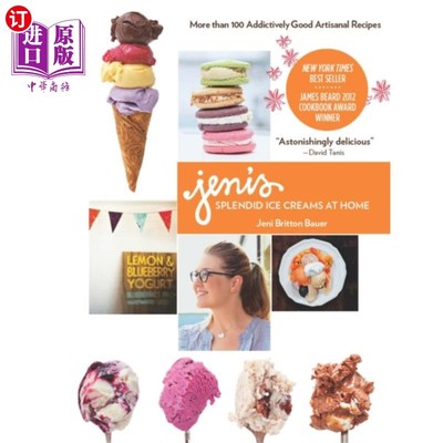 海外直订Jeni's Splendid Ice Creams at Home 珍妮家的美味冰淇淋