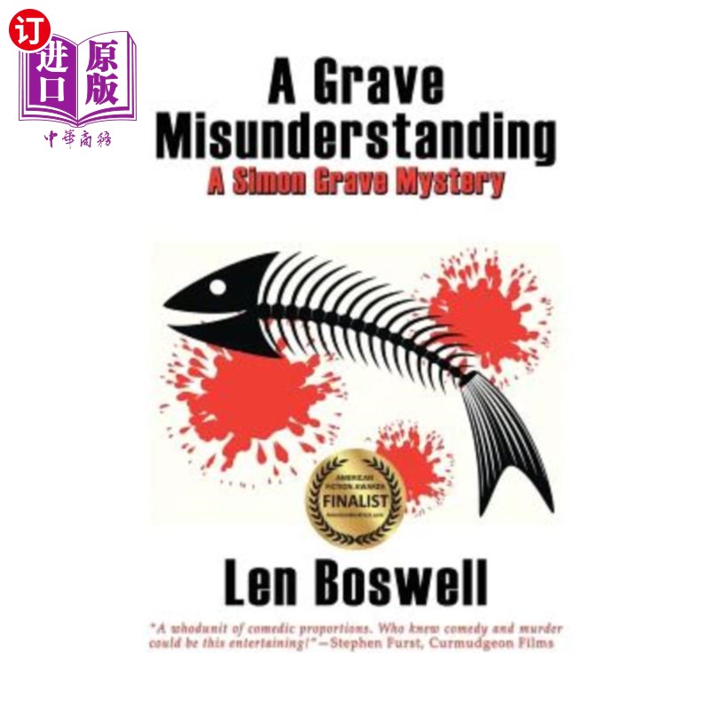 海外直订a grave misunderstanding: a simon grave mystery 一个严重