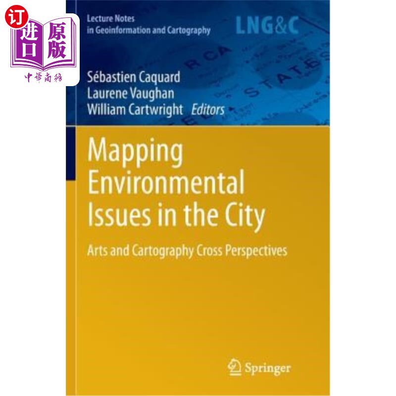 海外直订Mapping Environmental Issues in the City: Arts and Cartography Cross Perspective 测绘城市中的环境问题:艺术