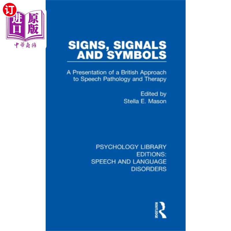 海外直订医药图书Signs, Signals and Symbols 标志、信号和符号
