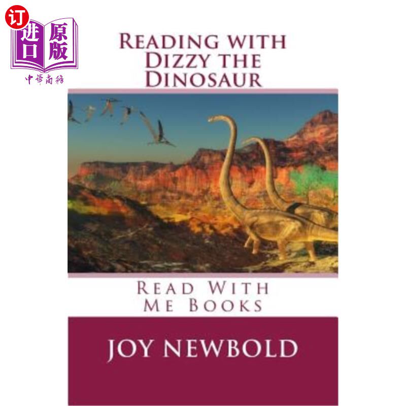海外直订Reading with Dizzy the Dinosaur: Read With Me Books 和恐龙迪兹一起阅读:和我一起读书